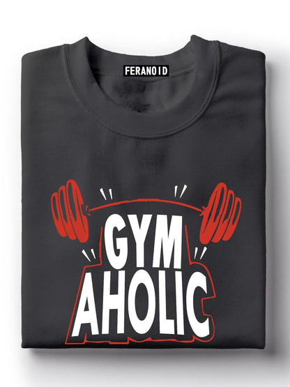 Gymaholic Black T-Shirt