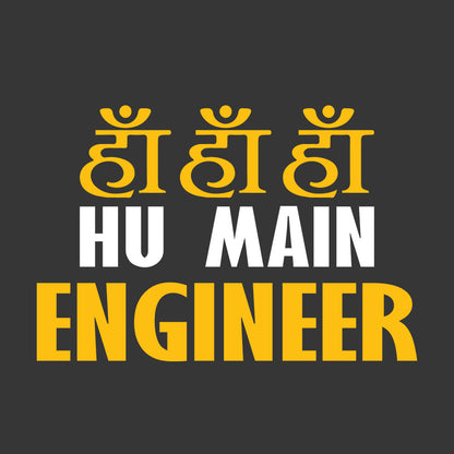 Ha Ha Hu  Main Engineer T-Shirt