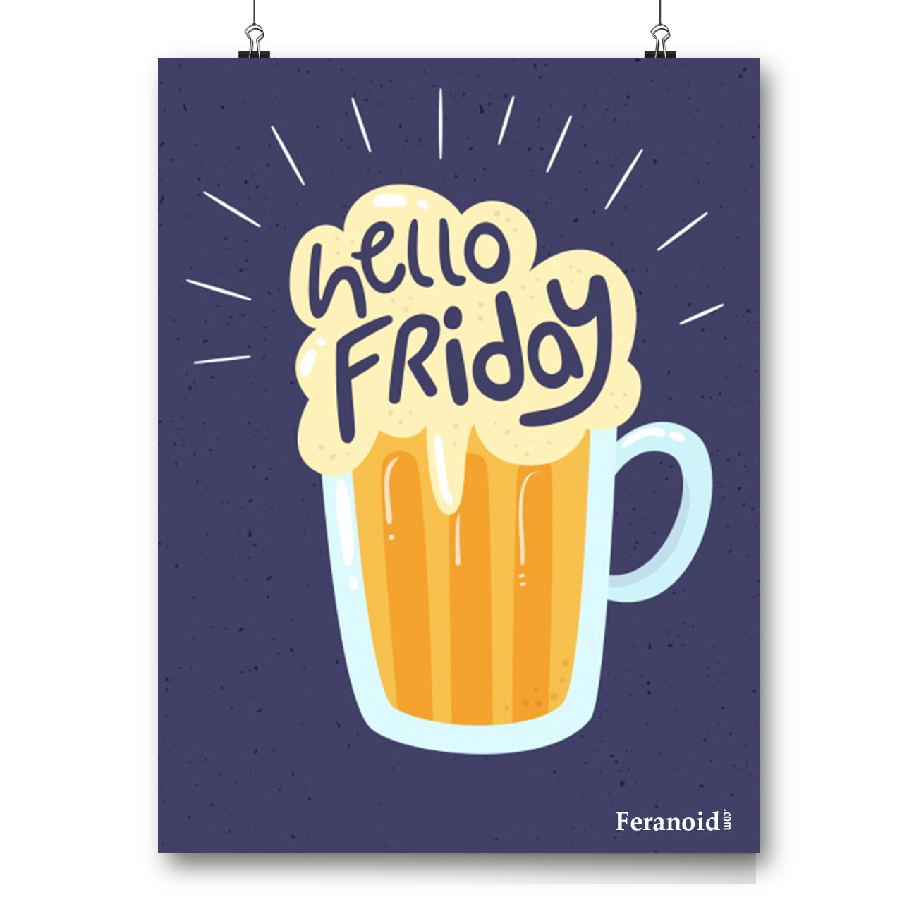 HELLO FRIDAY POSTER