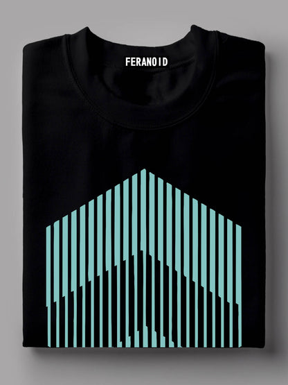 Hexagon Black T-Shirt