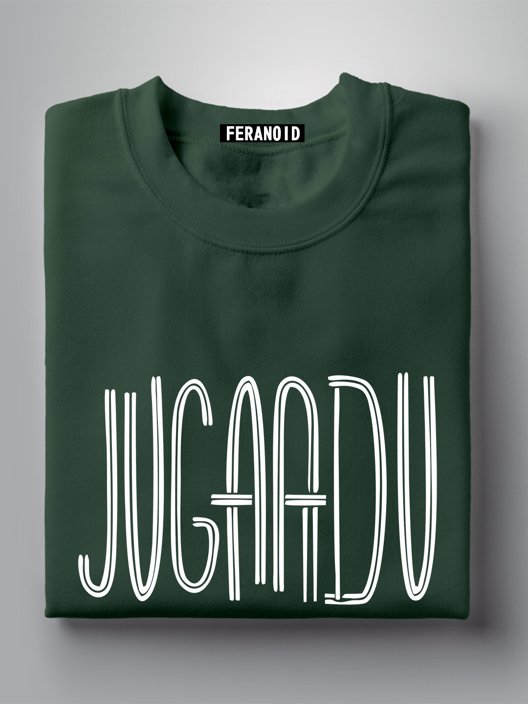 JUGAADU LIGHT GREEN T-SHIRT