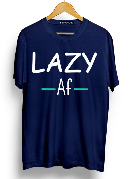 Lazy Af Black T-Shirt