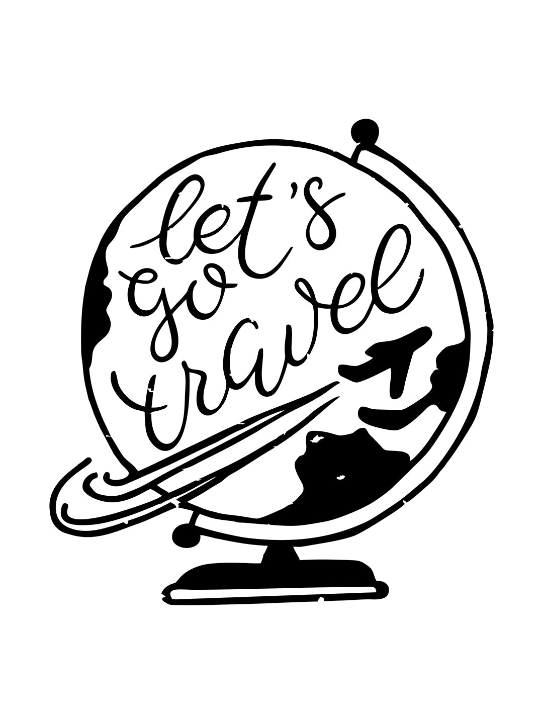 Let'S Go Explore White T-Shirt