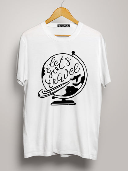 Let'S Go Explore White T-Shirt