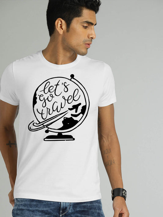 Let'S Go Explore White T-Shirt