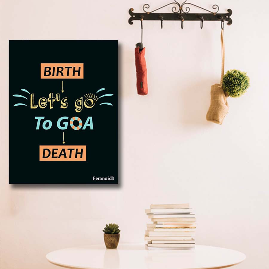 LET'S GO TO GOA POSTER