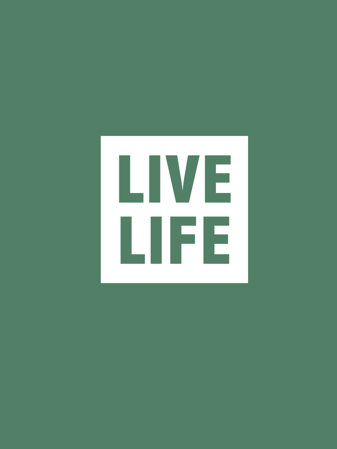Live Life Green T-shirt