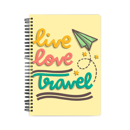LIVE LOVE TRAVEL NOTEBOOK