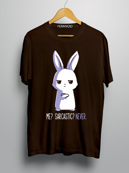 Me Sarcastic Maroon T-Shirt