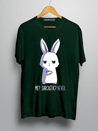 Me Sarcastic Maroon T-Shirt