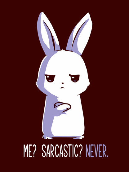 Me Sarcastic Maroon T-Shirt