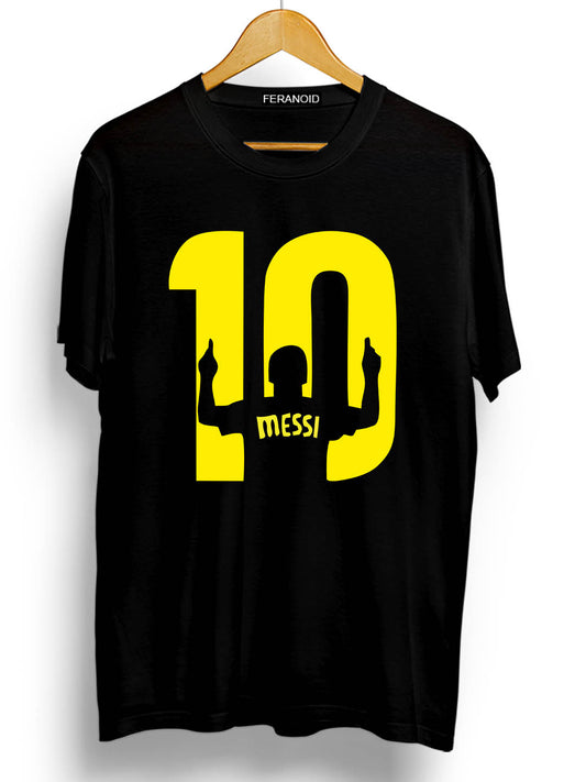 MESSI 10 BLACK T-SHIRT