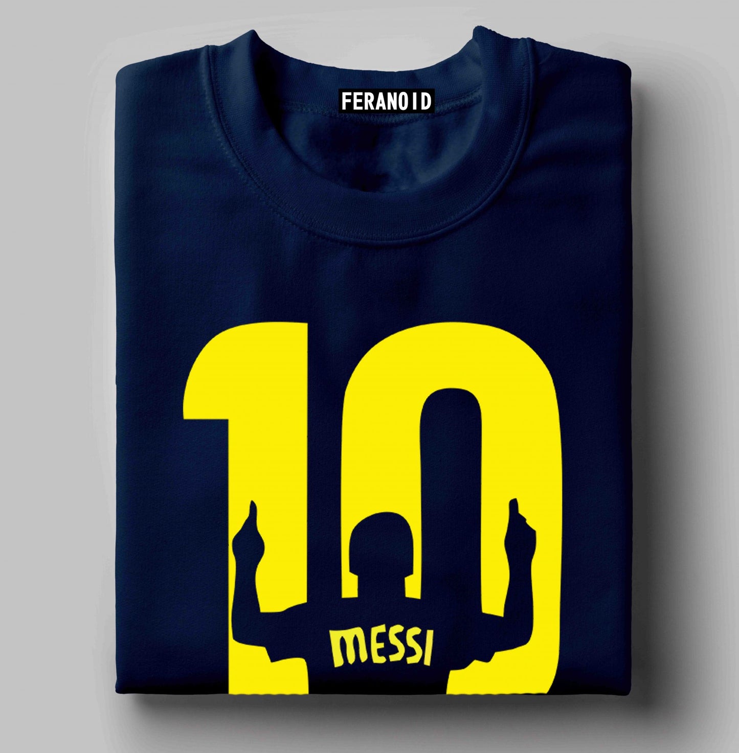 Messi 10 Black T-Shirt