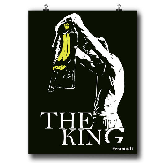 MESSI THE KING POSTER