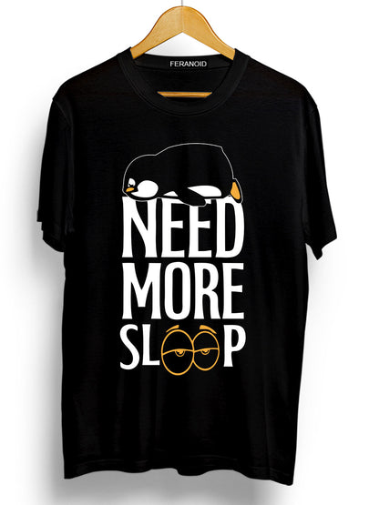 Need More Sleep Black T-Shirt