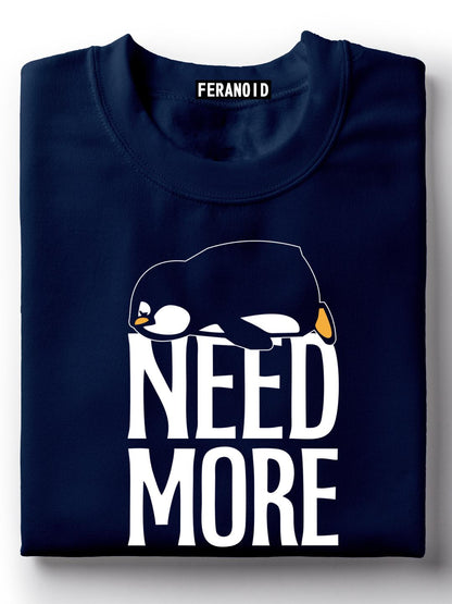 Need More Sleep Black T-Shirt