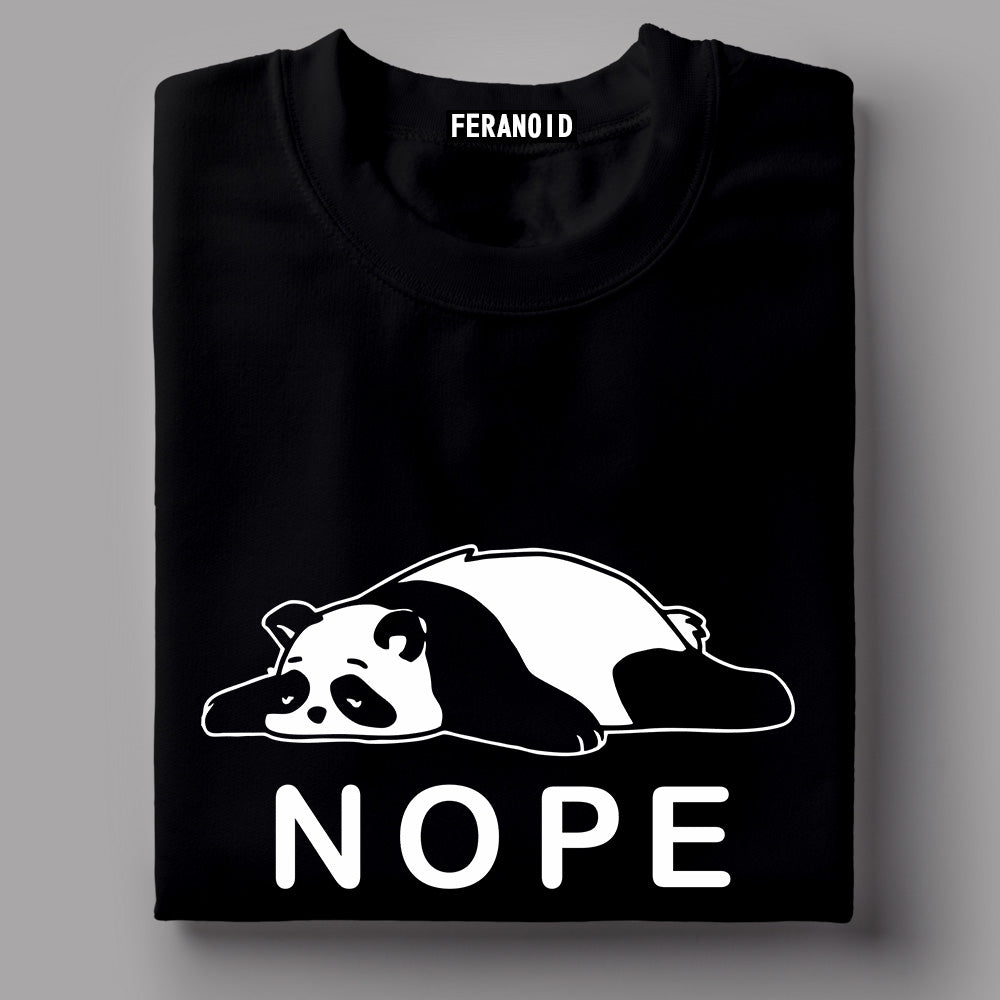 Nope Black T-Shirt