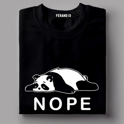Nope Black T-Shirt