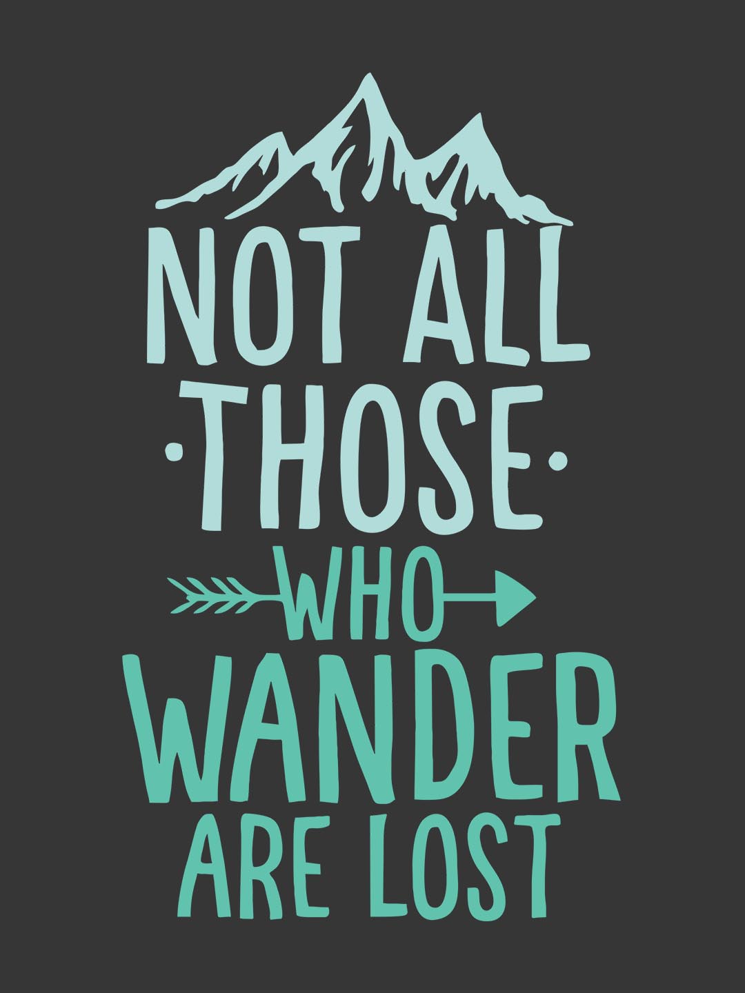 Not All Those Who Wander T-Shirt