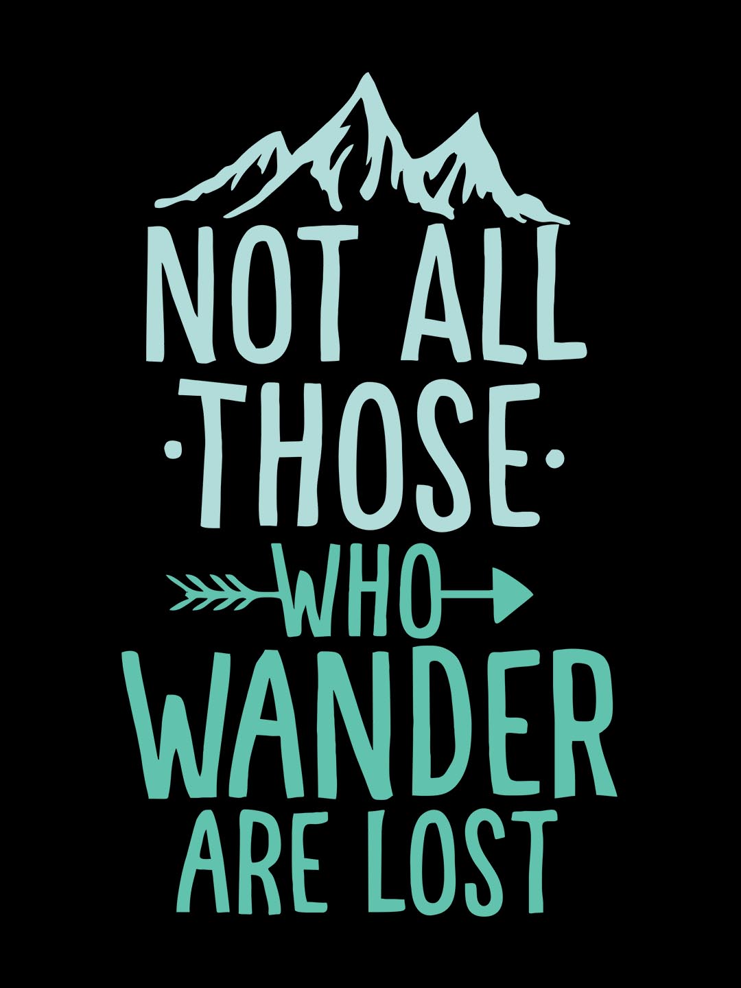 Not All Those Who Wander T-Shirt