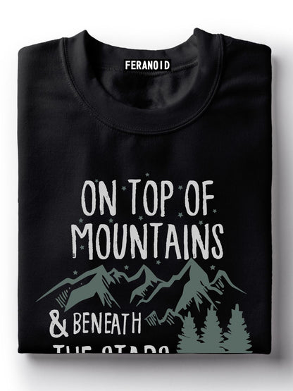 ON TOP OF MOUNTAIN T-SHIRT