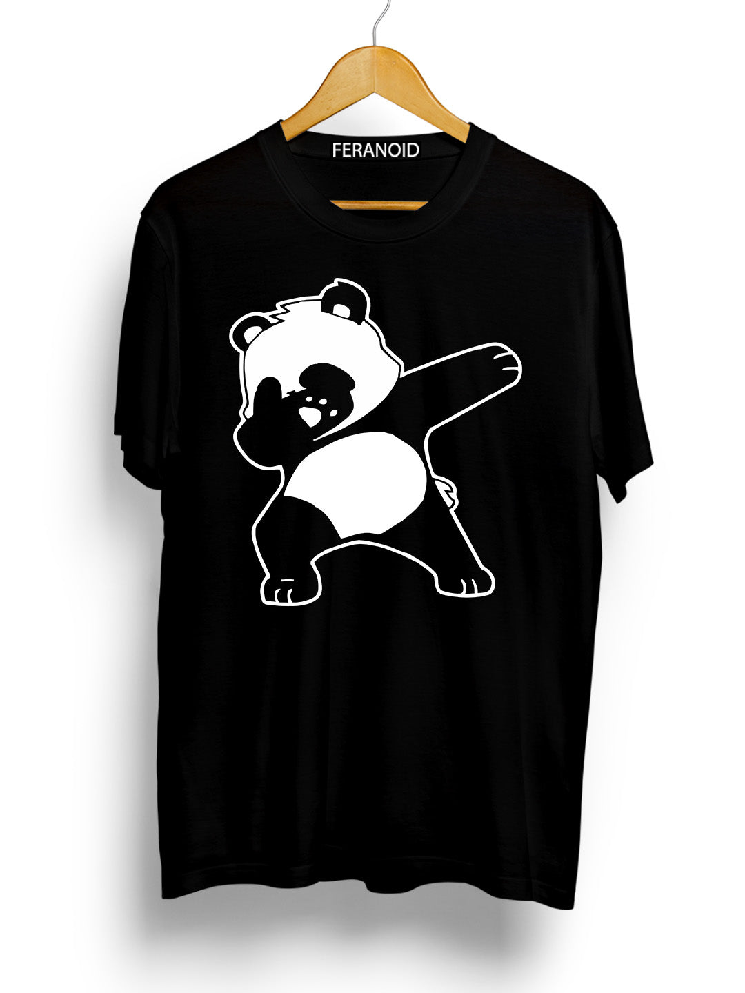 Panda Dab Black T-Shirt