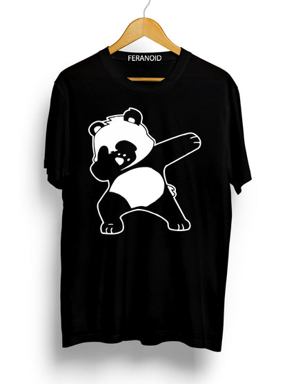 Panda Dab Black T-Shirt