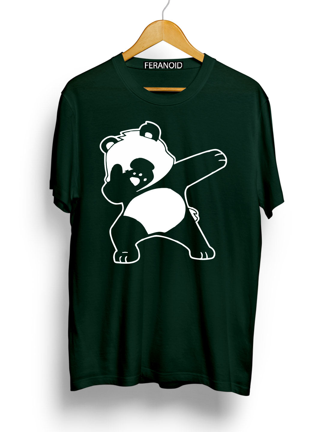 Panda Dab Black T-Shirt