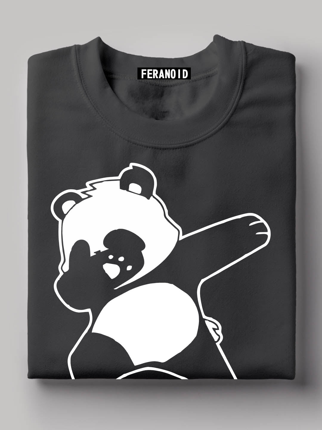 Panda Dab Black T-Shirt