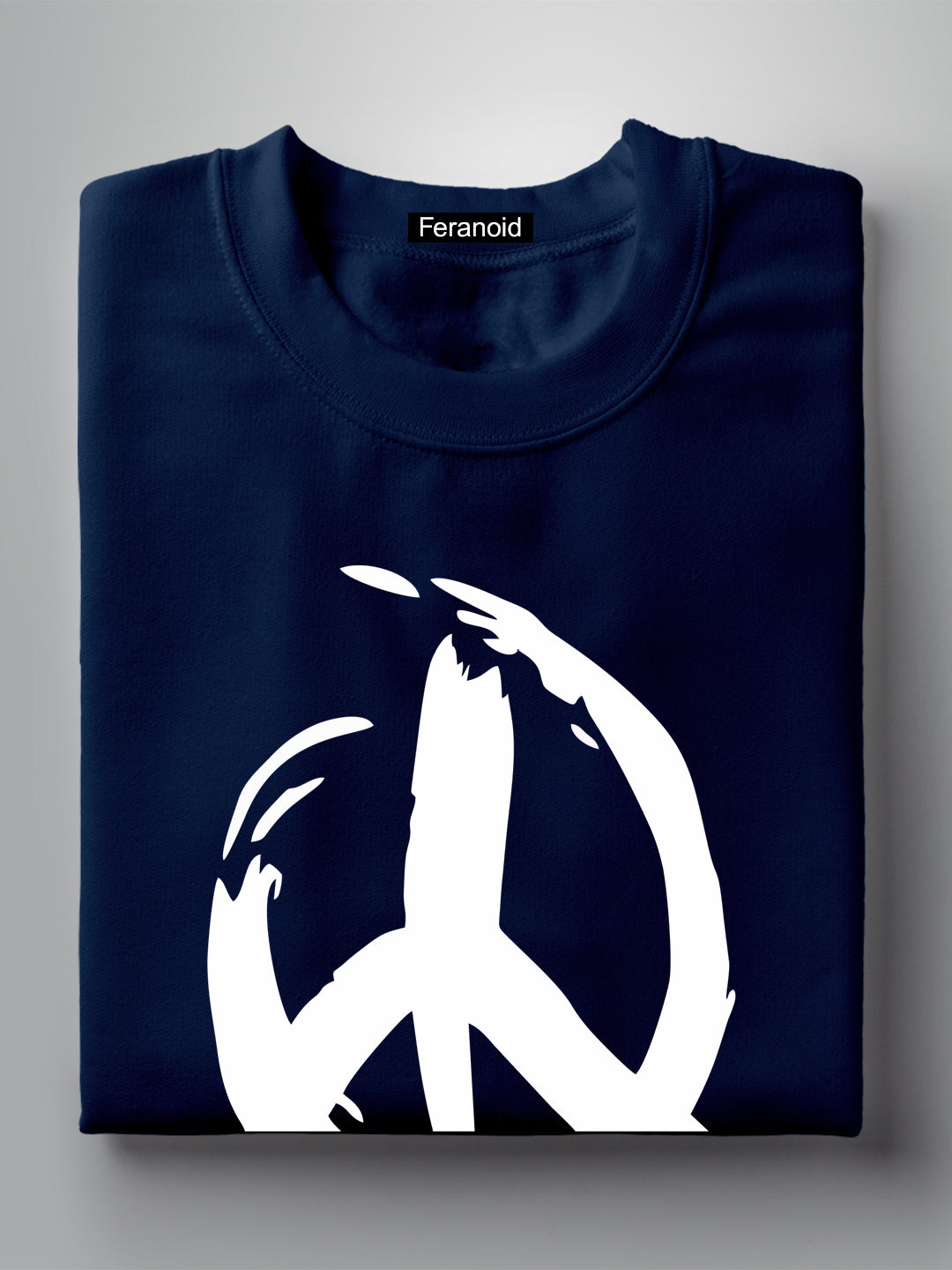 Peace White Black T-Shirt