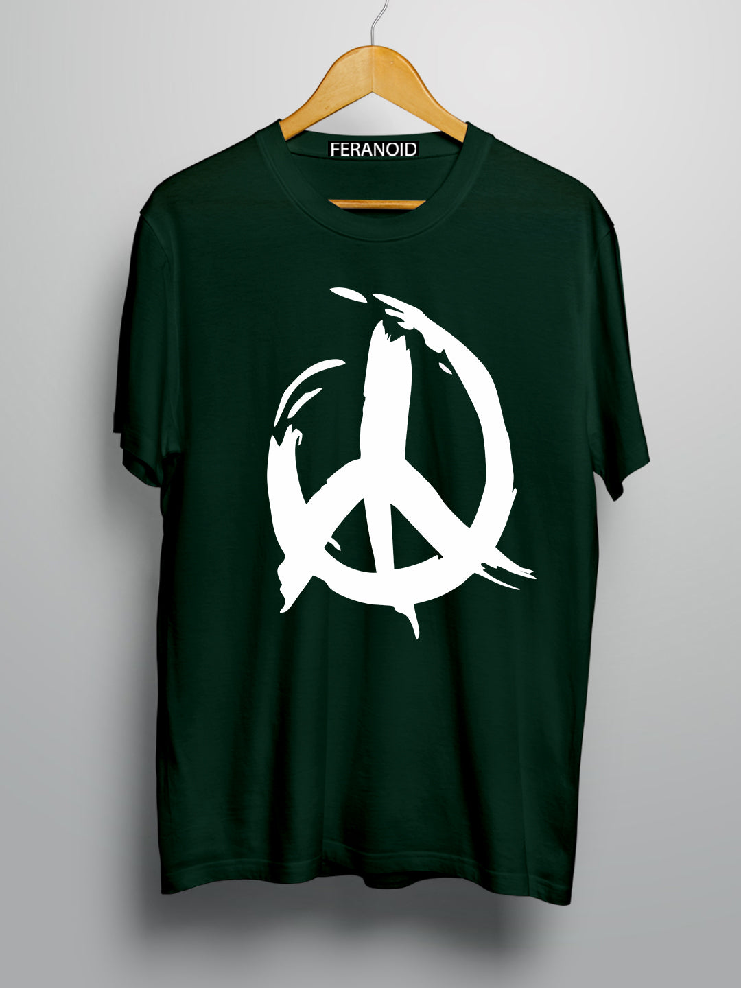 Peace White Black T-Shirt