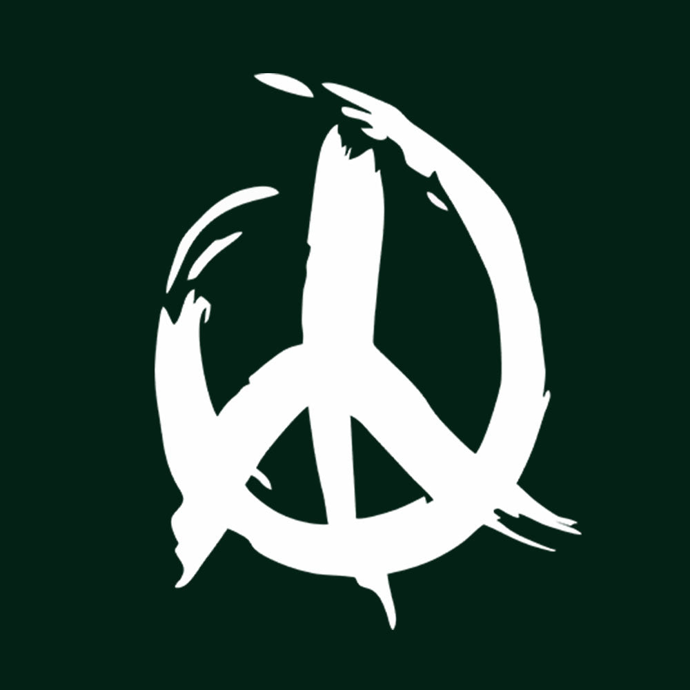 Peace White Black T-Shirt