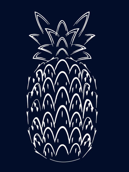 Pineapple Blue T-Shirt