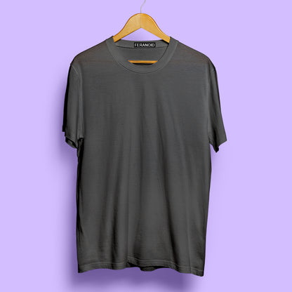 PLAIN PACK OF T-SHIRTS : MAROON GREY BROWN