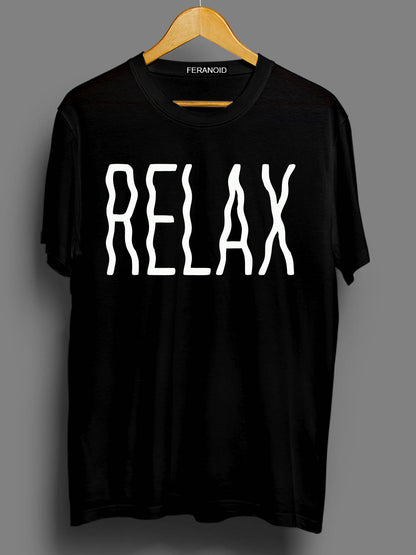 RELAX BLACK T-SHIRT