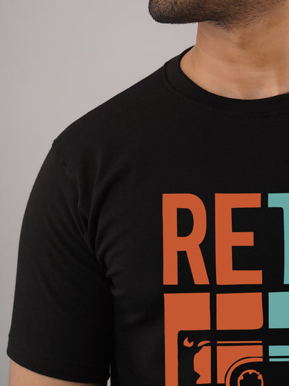 Retro Black T-Shirt