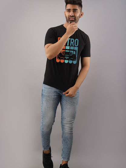 Retro Black T-Shirt