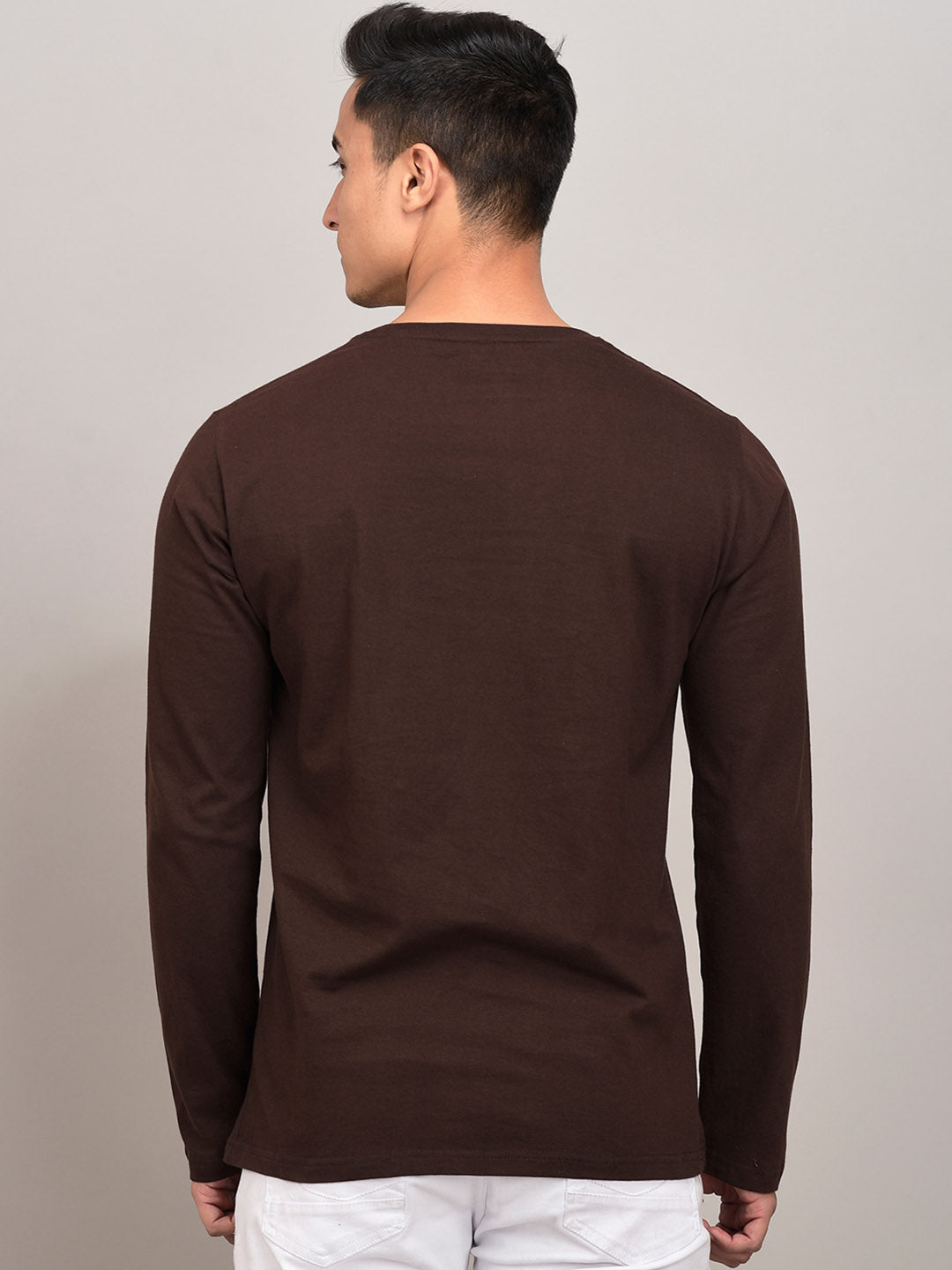 Rider Maroon Full Sleeves T-Shirt