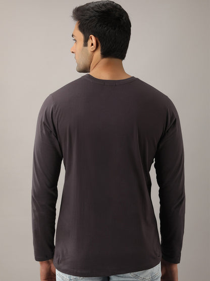 Rider Maroon Full Sleeves T-Shirt