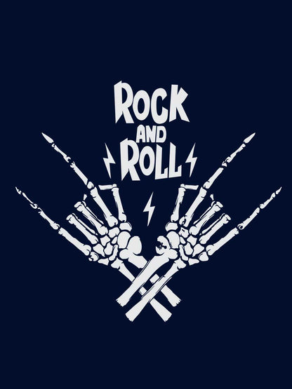 Rock And Roll Black T-Shirt
