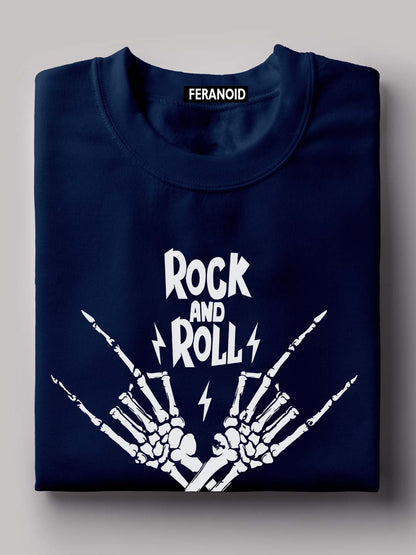 Rock And Roll Black T-Shirt