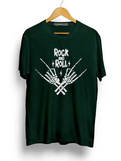 Rock And Roll Black T-Shirt