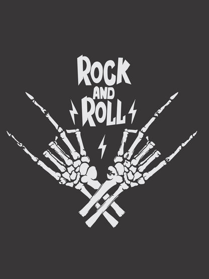 Rock And Roll Black T-Shirt