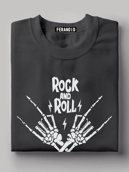 Rock And Roll Black T-Shirt