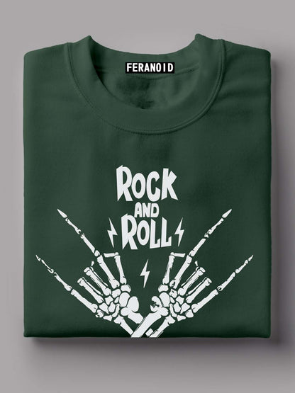 Rock And Roll Black T-Shirt