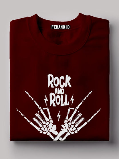 Rock And Roll Black T-Shirt