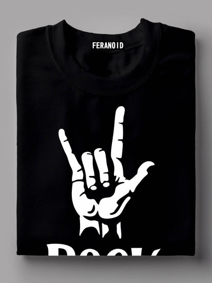 Rock Hand Black T-Shirt