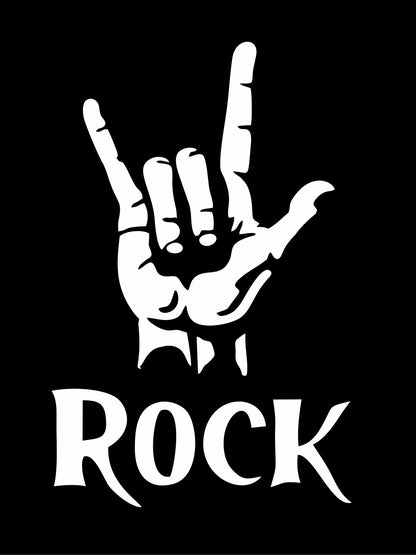 Rock Hand Black T-Shirt