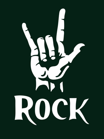 Rock Hand Black T-Shirt