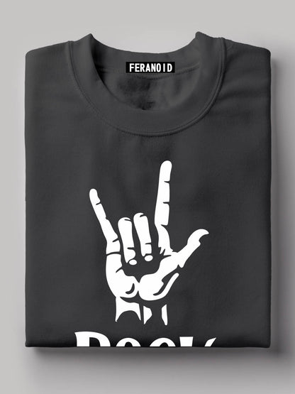 Rock Hand Black T-Shirt